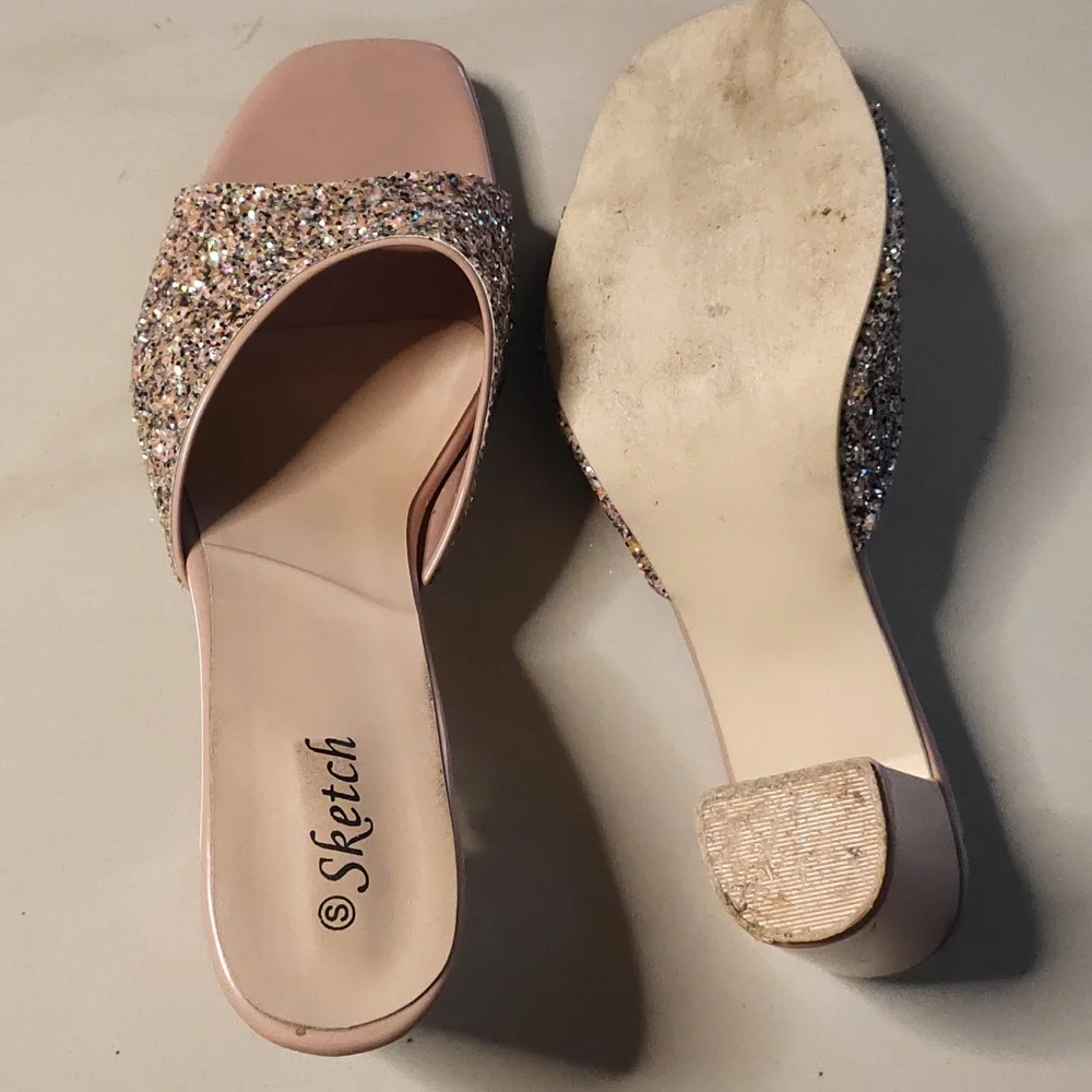 Party wear glitter heels 👠 - Picture 4 of 7